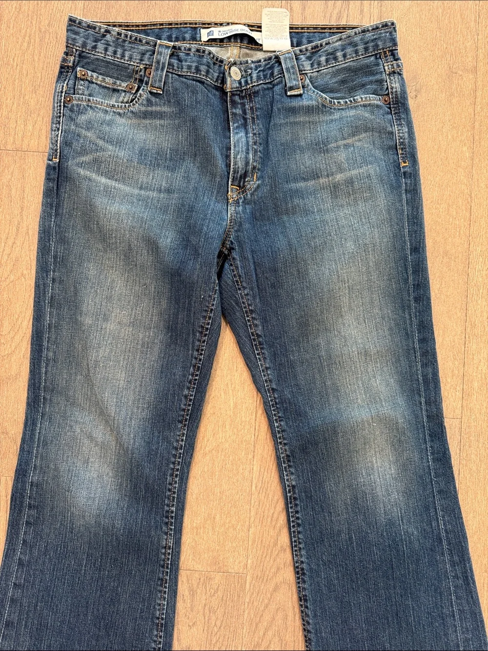 GAP Boot Cut Low Rise‎ Ankle Cheville Cotton Denim Women’s 10 Medium Wash